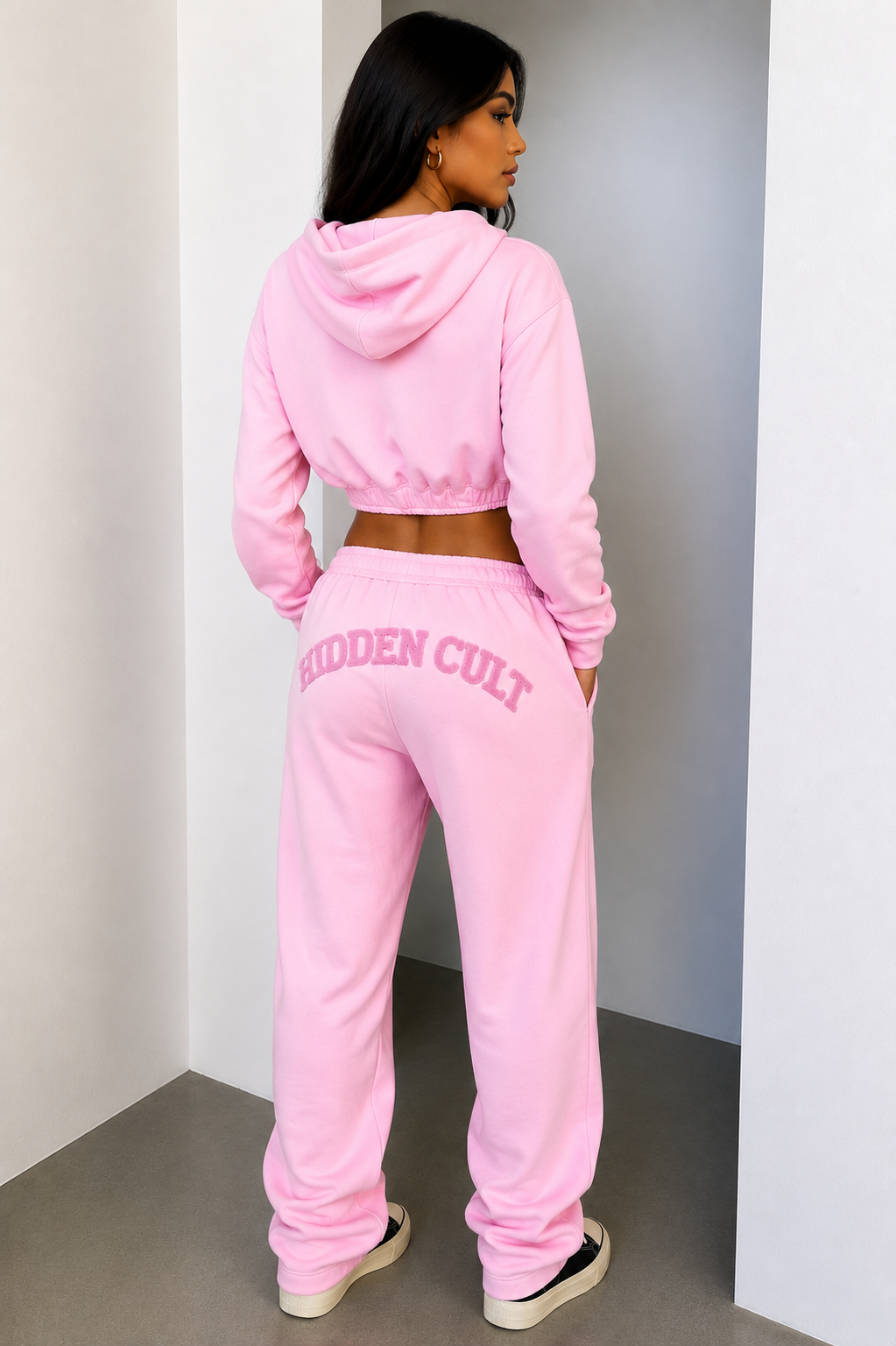 Hidden Cult Tracksuit - Pink