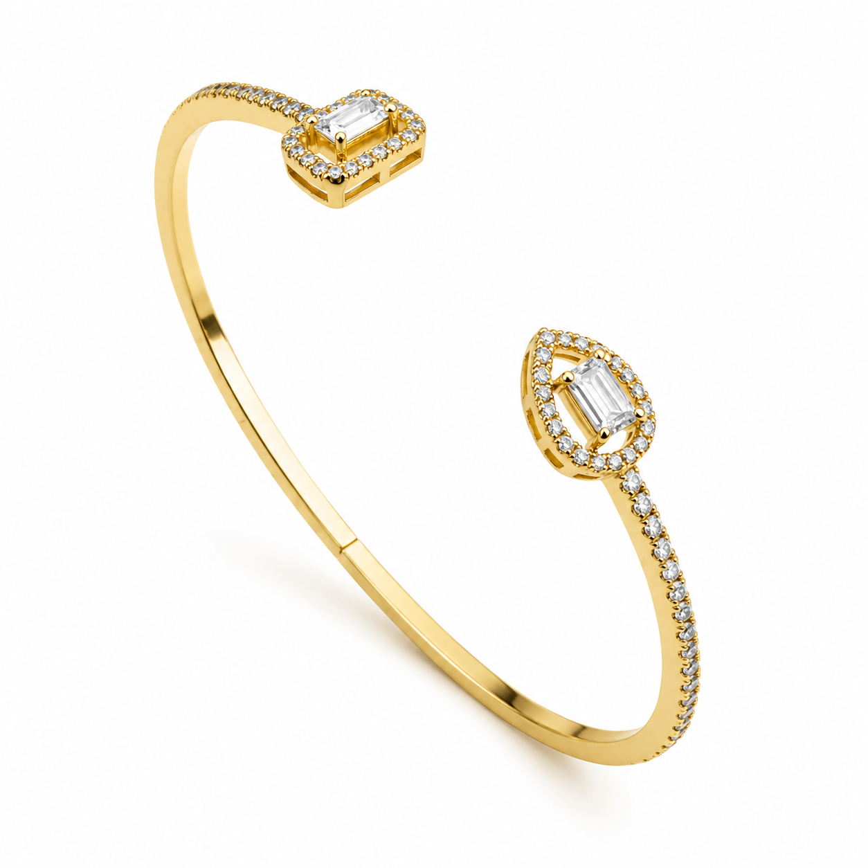 Aurora Cuff Bangle | Stainless Steel