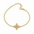 Flora Charm Armband | Stainless Steel