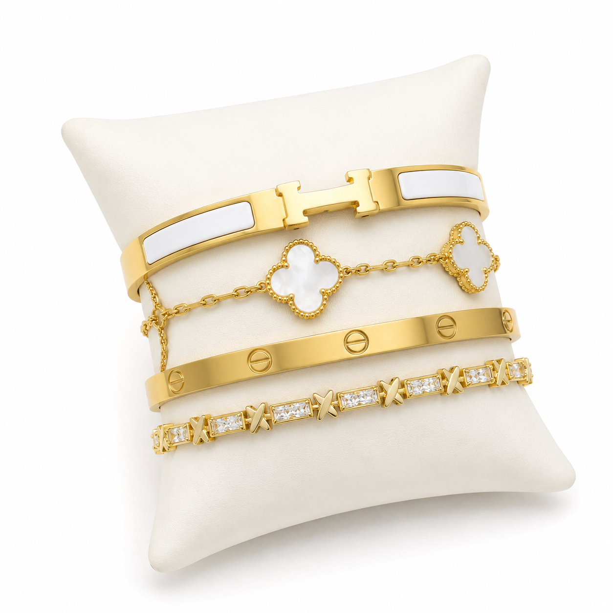Stella set van 4 | Wit