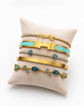 Azure Luxe Armband Set