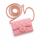 Quilted Crossbody Met Ketting