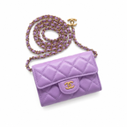 Quilted Crossbody Met Ketting