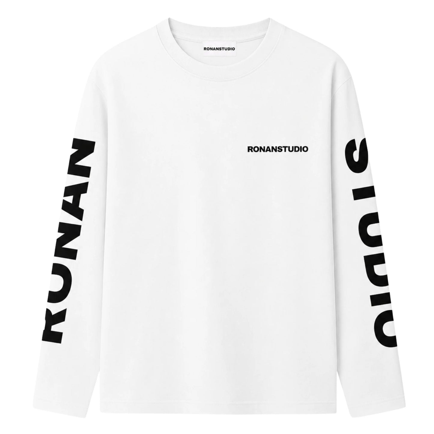 STUDIO WHITE OVERSIZED LONGSLEEVE
