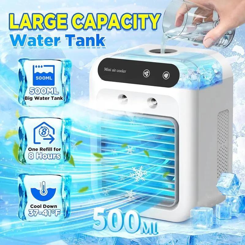 Portable Mini Air Cooler 3-in-1